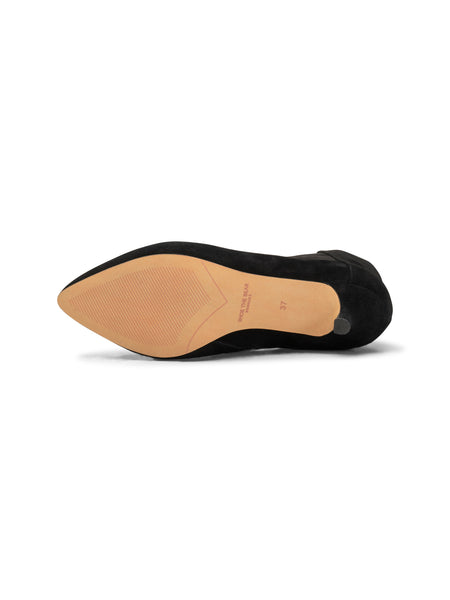 Woden - Saga Boot - Black Suede