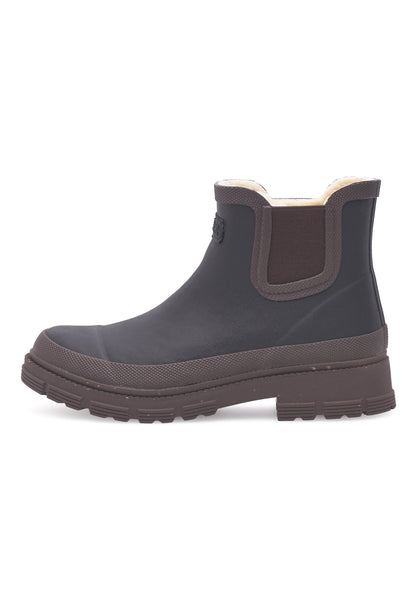 Woden - Liv Warm Waterproof Boot - Black/Chocolate