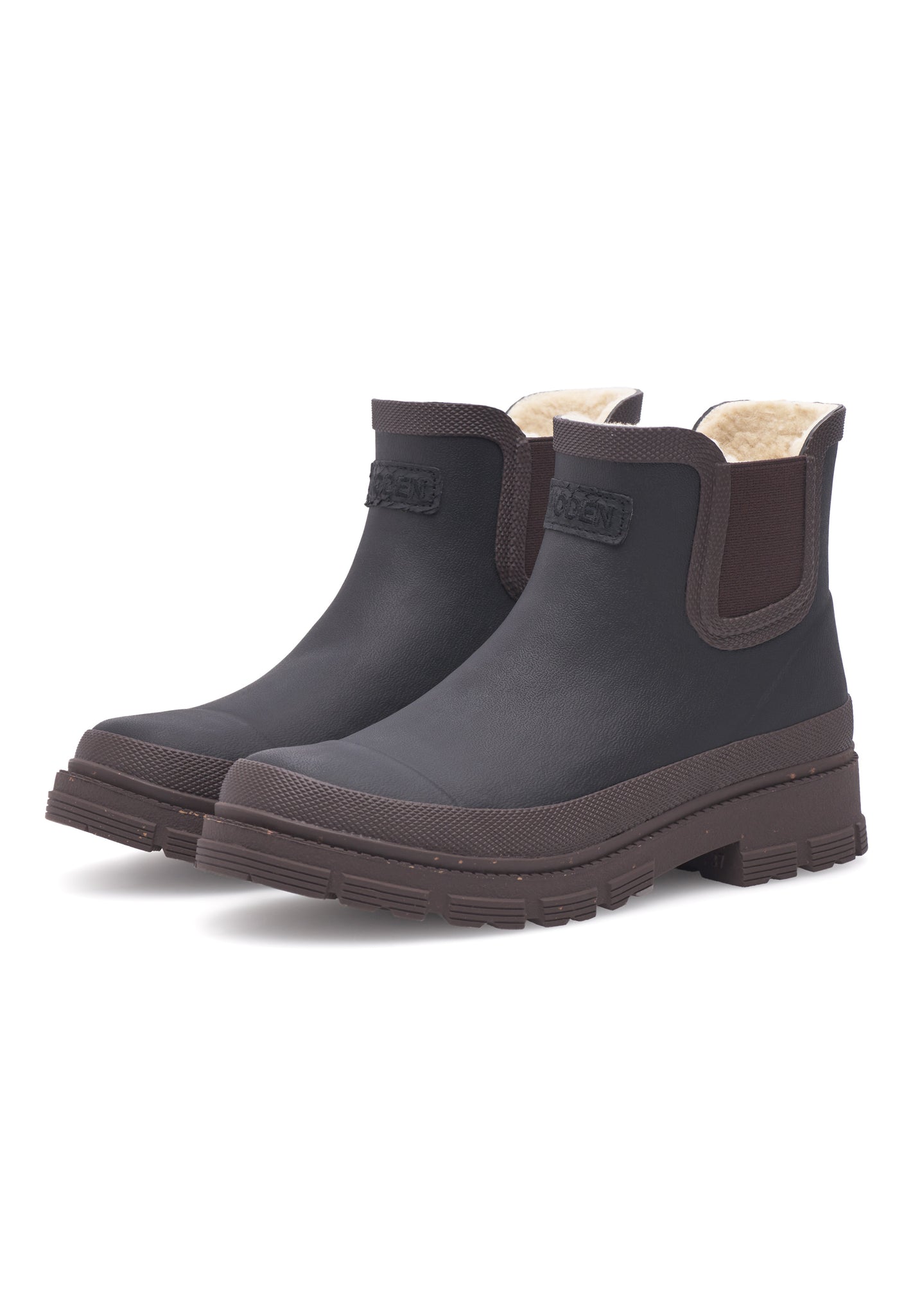 Woden - Liv Warm Waterproof Boot - Black/Chocolate