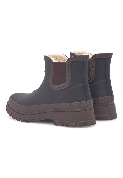 Woden - Liv Warm Waterproof Boot - Black/Chocolate