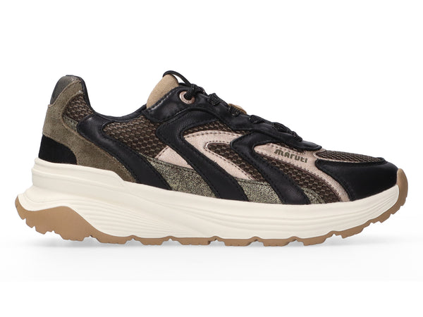 Maruti Footwear - Dora Trainer - Black/Bronze/Green