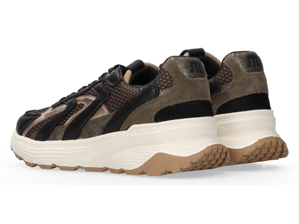 Maruti Footwear - Dora Trainer - Black/Bronze/Green