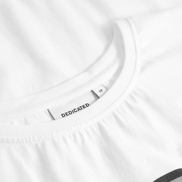 Dedicated - Visby Natural Habitat Tee - White