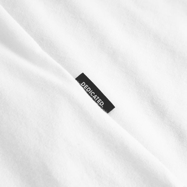 Dedicated - Visby Natural Habitat Tee - White