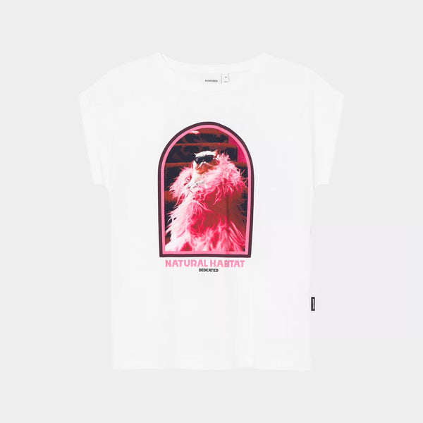 Dedicated - Visby Natural Habitat Tee - White