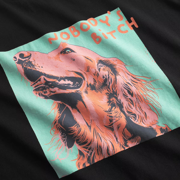 Dedicated - Vadstena Tee - Nobody’s Bitch Tee - Black