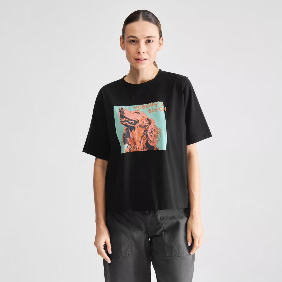 Dedicated - Vadstena Tee - Nobody’s Bitch Tee - Black