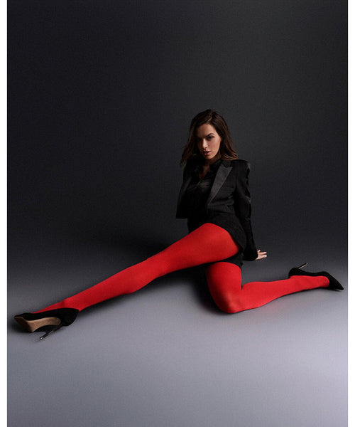 Falke - Pure Matt 50 Tights - Scarlet