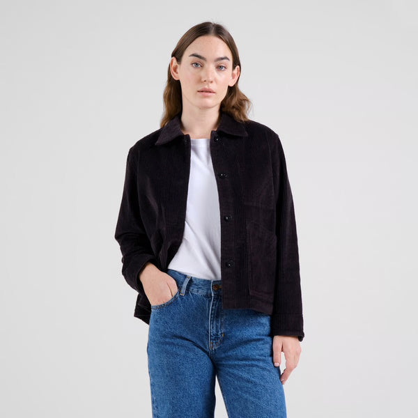Dedicated - Stiby Cord Jacket - Black