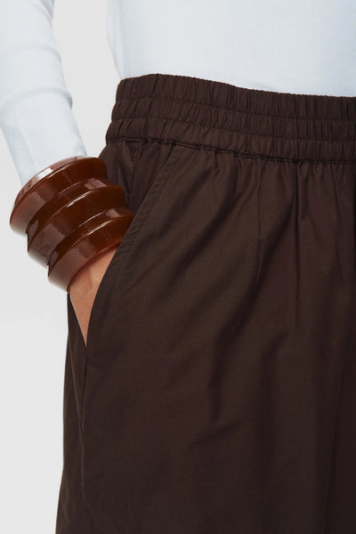 Numph - Nujuny Long Skirt - Black Coffee