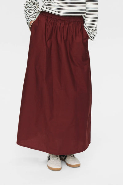 Numph - Nujuny Long Skirt - Winetasting