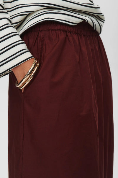 Numph - Nujuny Long Skirt - Winetasting