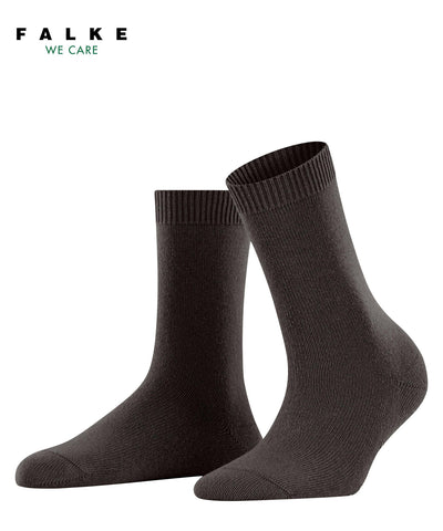 Falke - Cosy Wool Socks - Dark Brown