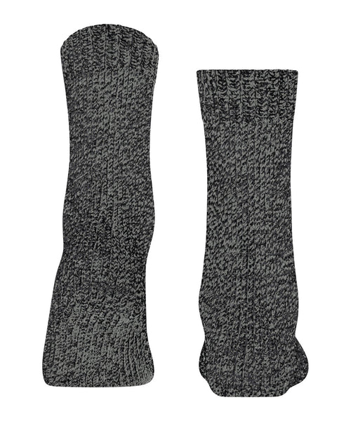 Falke - Marble Cloud Sock - Black