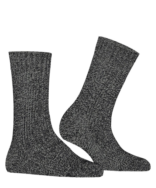 Falke - Marble Cloud Sock - Black