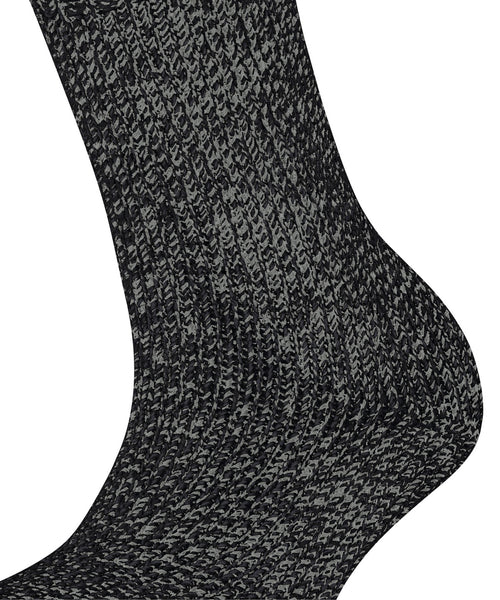 Falke - Marble Cloud Sock - Black