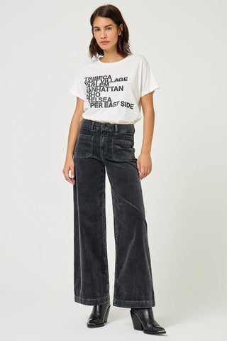 Five Jeans - Lucia Corduroy Pant - Dark Grey