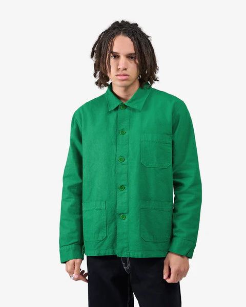 Colorful Standard  Workwear Jacket - Oxblood Red