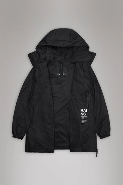 Lohja Long Insulated Jacket - Black