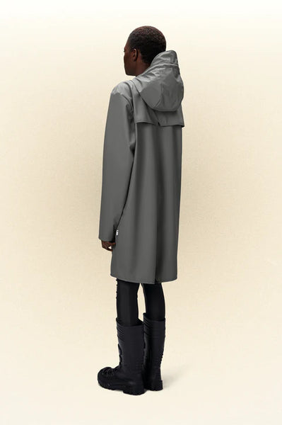 Rains  Long Jacket - Grey