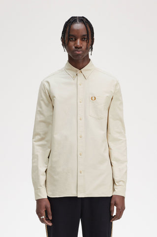 Fred Perry Oxford Shirt - Oatmeal