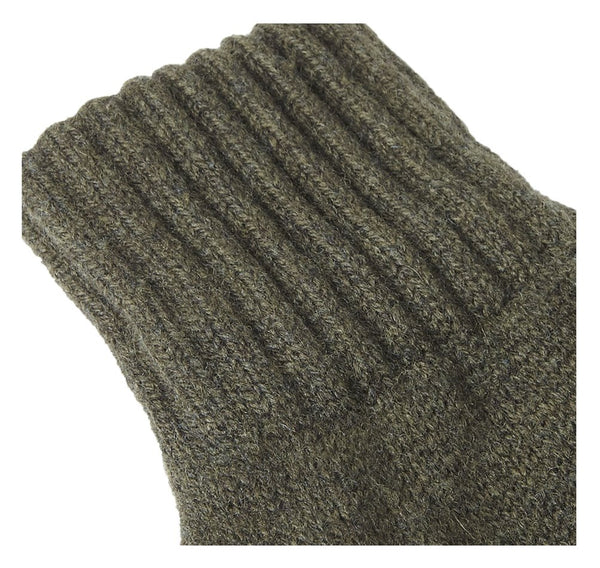 Barbour Lambswool Glove - Olive