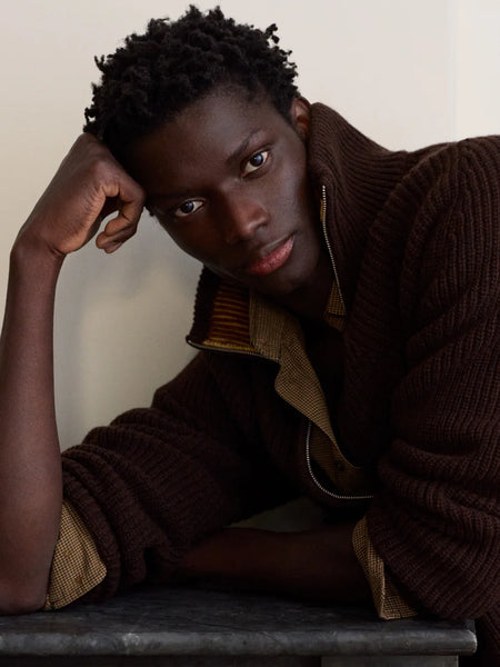Thinking Mu Ekaiz Sweater - Brown