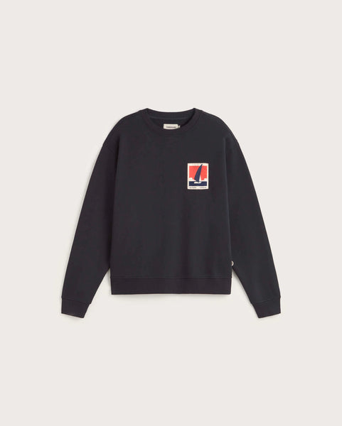 Thinking Mu Leon Optimist Sweatshirt - Navy