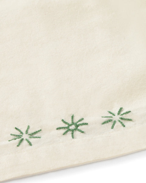 Thinking Mu Haitam Embroidered Shorts - Pana Cotta