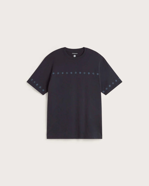 Thinking Mu Aaron Soletes Tee - Navy
