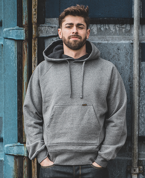 Pike Brothers 1965 PT Hoody - Grey Melange