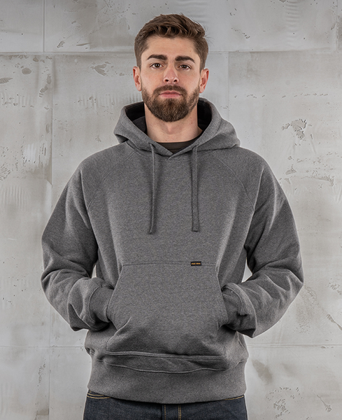 Pike Brothers 1965 PT Hoody - Grey Melange