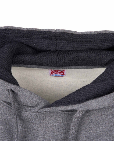 Pike Brothers 1965 PT Hoody - Grey Melange