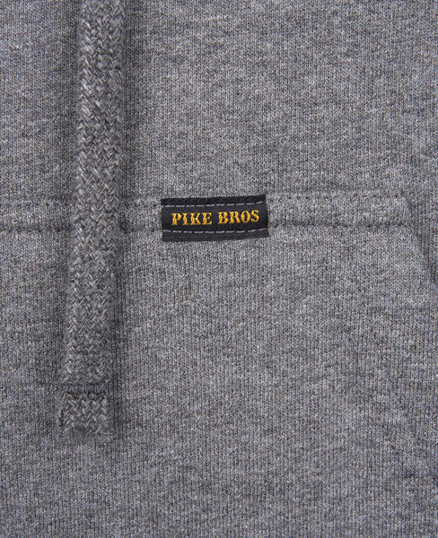 Pike Brothers 1965 PT Hoody - Grey Melange
