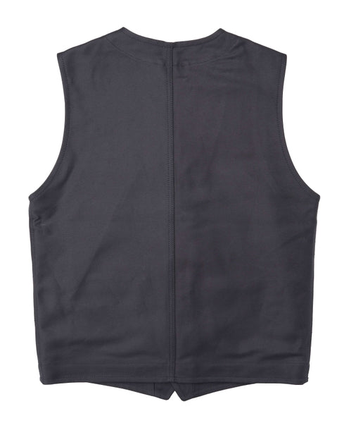 Pike Brothers 1937 Roamer Vest  - Elephant Skin ( not real ) Asphalt Grey