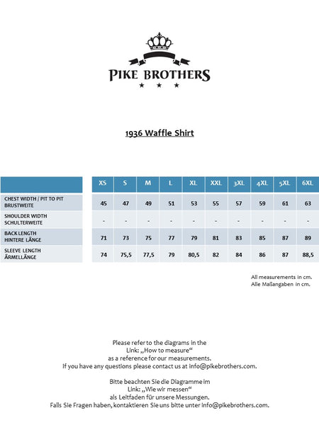Pike Brothers 1936 Waffle Shirt  - Natural