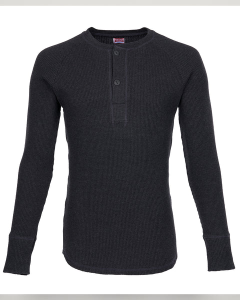 Pike Brothers 1936 Waffle Shirt - Iron Grey