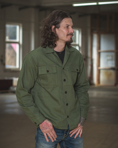 Pike Brothers OG 107 Shirt - Olive