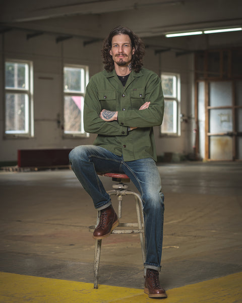 Pike Brothers OG 107 Shirt - Olive