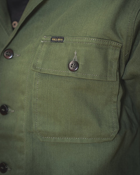 Pike Brothers OG 107 Shirt - Olive