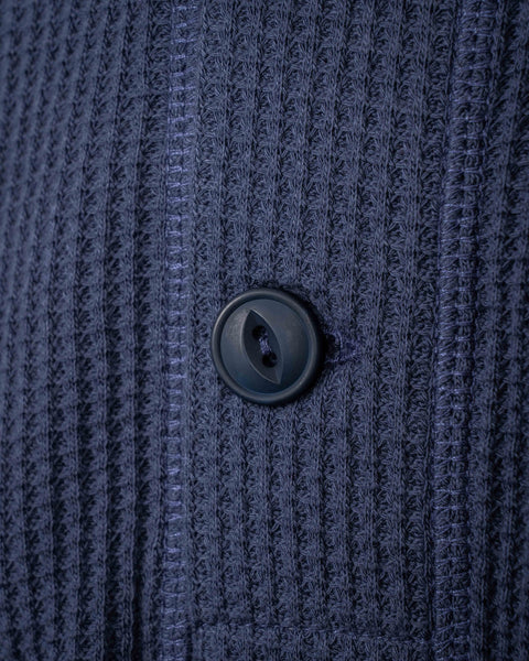 Pike Brothers 1936 Waffle Shirt - Shadow Blue