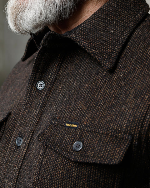 Pike Brothers 1943 CPO Shirt/Overshirt - Atlanta Brown