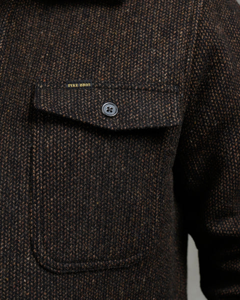 Pike Brothers 1943 CPO Shirt/Overshirt - Atlanta Brown