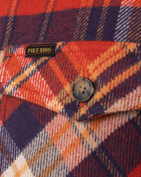 Pike Brothers 1943 CPO Shirt - Barrow Red