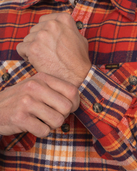 Pike Brothers 1943 CPO Shirt - Barrow Red