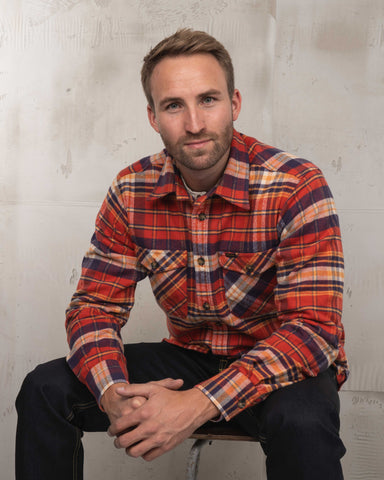 Pike Brothers 1943 CPO Shirt - Barrow Red