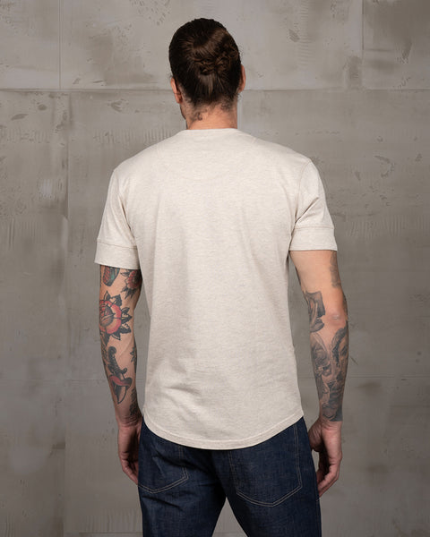 Pike Brothers Henley S/S Shirt - Oatmeal