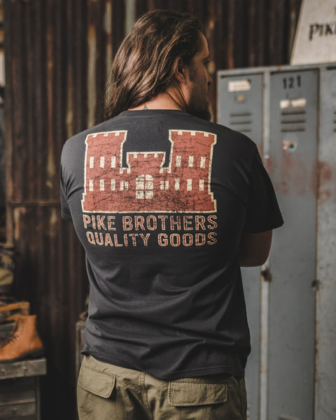 Pike Brothers  1969 Red Castle SportsTee - Red