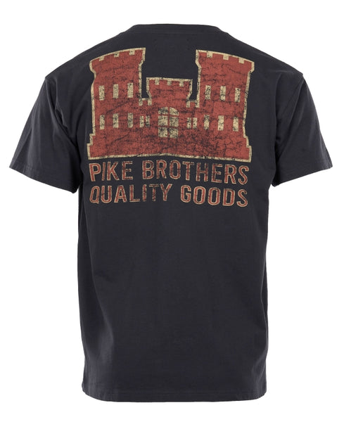 Pike Brothers  1969 Red Castle SportsTee - Red