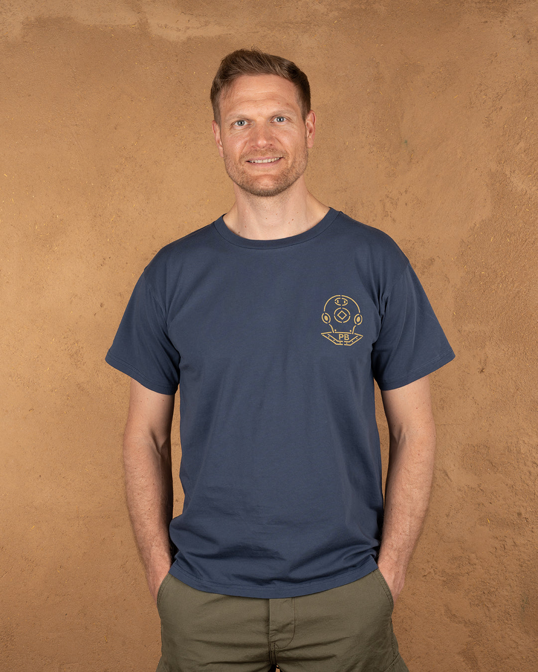 Pike Brothers 1969 Sports Tee - Scuba Blue